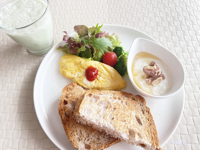 豆乳ヨーグルト-朝ごはん