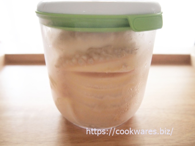 ショップジャパンの真空保存容器フォーサは真空パック器なしで簡単真空保存